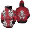 Atlanta Falcons Hoodie Skull for Halloween Graphic 0