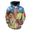 Attack On Titan All Colossal Titan Hoodie 3D Attack On Titan All Colossal Titan Hoodie 3D 0