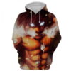 Attack On Titan Eren Anime 3D Printed Hoodie Attack On Titan Eren Anime 3D Printed Hoodie 0
