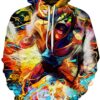 Attack On Titan Print Pullover With Front Pocket Sport All Over Print Hoodie 3D 5 0