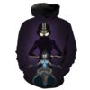 Avatar The Last Airbender Aang And Korra Avatar State Hoodie 3D 0