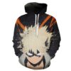 Bakugo My Hero Academia Bakugo Hoodie 3D 0