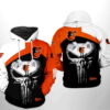 Baltimore Orioles MLB Skull Punisher 3D Hoodie Zipper Hoodie 1 0