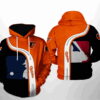 Baltimore Orioles MLB Team 3D Hoodie Zipper Hoodie 0