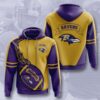 Baltimore Ravens Custom Sport All Over Print Hoodie 3D 10 0