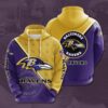 Baltimore Ravens Custom Sport All Over Print Hoodie 3D 3 Baltimore Ravens Custom Sport All Over Print Hoodie 3D 3 0