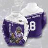 Baltimore Ravens Custom Sport All Over Print Hoodie 3D 6 0