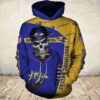 Baltimore Ravens Hoodie 3D Zip Hoodie Cute Death Gifts for Fans Baltimore Ravens Hoodie 3D Zip Hoodie Cute Death Gifts for Fans 0