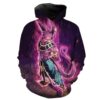 Beerus Dragon Ball Super Beerus Hoodie 3D 0