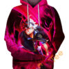 Black Asta Hoodie 3D 0