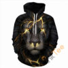 Black Lion Epic Animal Hoodie 3D 0