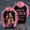 Black Pink Custom Hoodie 3D 0