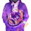 Blue Eyes Dark Magician Dragon Hoodie 3D 0