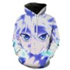 Blue Killua Killua Anime Hunter X Hunter Hoodie 3D 0