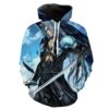 Blue Sephiroth Final Fantasy Gaming Hoodie 3D 0
