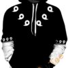 Boruto Naruto Print Pullover With Front Pocket All Over Print Hoodie 3D 1 0