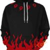Boruto Naruto Print Pullover With Front Pocket Hoodie 3D 0