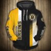 Boston Bruins Hoodie 3D Cute Design Pullover Nhl 0