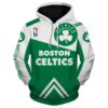 Boston Celtics Hoodie 3D Zip Hoodie for Fans 0