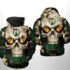 Boston Celtics NBA Skull 3D Hoodie Zipper Hoodie Boston Celtics NBA Skull 3D Hoodie Zipper Hoodie 0