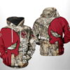 Boston College Eagles NCAA Camo Veteran Hunting 3D Hoodie 0