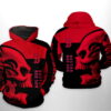 Boston Red Sox MLB Skull 3D Hoodie Boston Red Sox MLB Skull 3D Hoodie 0