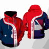 Boston Red Sox MLB Team 3D Hoodie 0