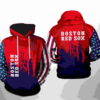 Boston Red Sox MLB Team US 3D Hoodie 0