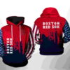 Boston Red Sox MLB Team US 3D Hoodie Zipper Hoodie 0