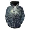 Broken Glass Epic Printed Hoodie 3D Broken Glass Epic Printed Hoodie 3D 0