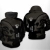 Brooklyn Nets NBA Skull Team 3D Hoodie Brooklyn Nets NBA Skull Team 3D Hoodie 0