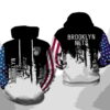 Brooklyn Nets NBA Team US 3D Hoodie 0