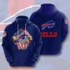 Buffalo Bills Custom Sport All Over Print Hoodie 3D 0