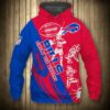 Buffalo Bills Hoodie 3D Cartoon Player Cute Zip Hoodie 0