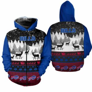 Buffalo Bills Hoodie 3D Gifts for Fans 0