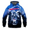 Buffalo Bills Hoodie 3D Halloween Horror Night Gift for Fans Buffalo Bills Hoodie 3D Halloween Horror Night Gift for Fans 0