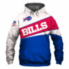 Buffalo Bills Hoodie 3D Zip Hoodie 0
