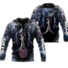 Buffalo Bills Hoodie 3D Zip Hoodie Death Smoke Graphic Gifts for Fans 0