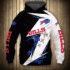Buffalo Bills Hoodie 3D Zip Hoodie Thunder Graphic Gifts for Fans Buffalo Bills Hoodie 3D Zip Hoodie Thunder Graphic Gifts for Fans 0