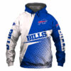 Buffalo Bills Hoodie Longsleve Zip Hoodie for Fan 0