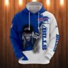 Buffalo Bills Hoodie Ultra Death Graphic Gift for Halloween 0