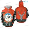 Busch Beer Hoodie 3D Deer Hunting Beer Lovers Gift 0