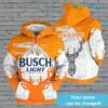 Busch Light Hoodie 3D Deer Hunting Custom Name Beer Lovers Gift Busch Light Hoodie 3D Deer Hunting Custom Name Beer Lovers Gift 0