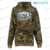 Busch Light Hoodie 3D Forest Camo Beer Lovers Gift 0