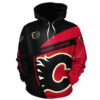 Calgary Flames Hoodie 3D Zip Hoodie Gift for Fans 0