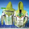 Canberra Raiders Nrl Lightning Custom 3D All Over Print Hoodie Canberra Raiders NRL Lightning Custom 3D All Over Print Hoodie 1