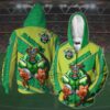 Canberra Raiders Nrl Mascot Custom 3D All Over Print Hoodie Canberra Raiders NRL Mascot Custom 3D All Over Print Hoodie 1