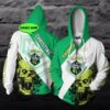 Canberra Raiders Nrl Skull Custom 3D All Over Print Hoodie Canberra Raiders NRL Skull Custom 3D All Over Print Hoodie 1