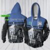 Canterbury Bankstown Bulldogs Nrl Skull 3D Hoodie Custom Name 3D All Over Print Zip Up Hoodie Option Canterbury Bankstown Bulldogs NRL Skull 3D Hoodie Custom Name 3D All Over Print Zip up Hoodie Option 1