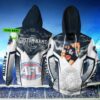 Carlton Football Club Afl Lightning Mascot Custom 3D All Over Print Hoodie 1